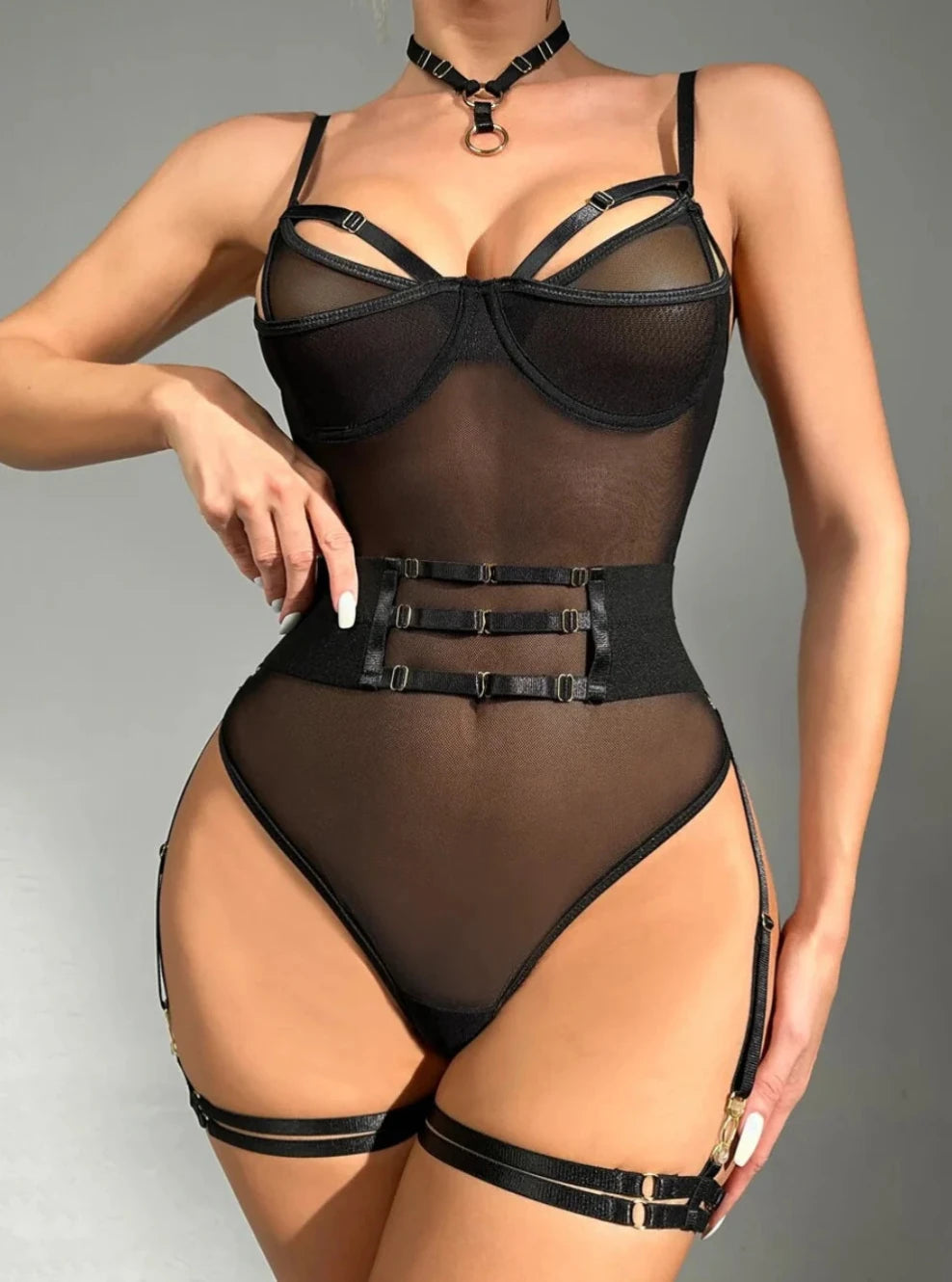 150-Panel Underwire Bodysuit