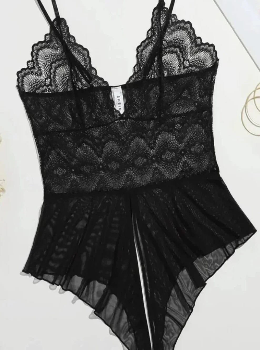 242-Lace Romper